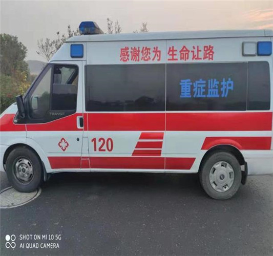 思南救护车出租服务案例3